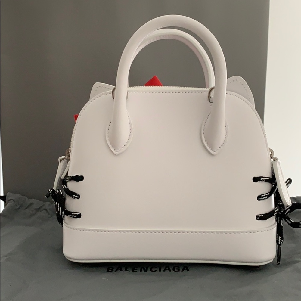 Baleciaga X Hello Kitty XXS Top Handle Bag NWT - Picture 3 of 5